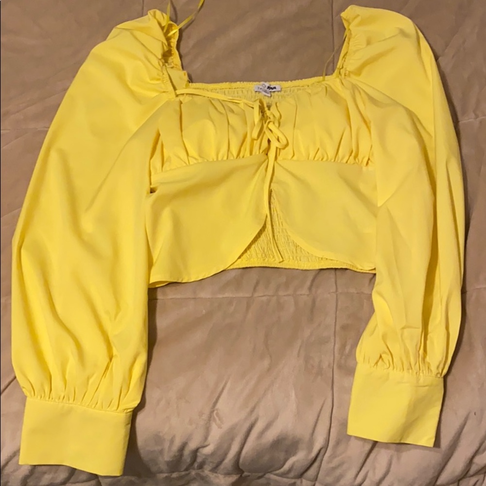 Fashion Nova Puffy Sleeve Shirt